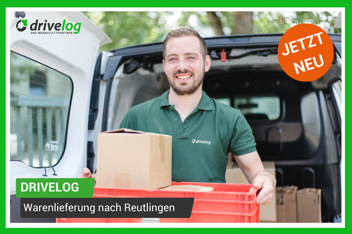 NEU bei drivelog | Warenlieferung nach Reutlingen